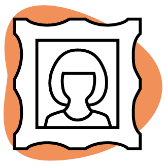 Handmade pictures and wall art icon